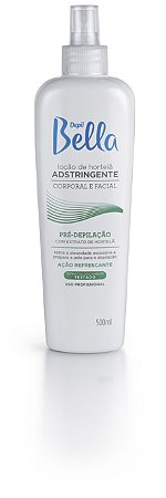 LOÇÃO ADSTRINGENTE DEPIL BELLA HORTELÃ 500ML