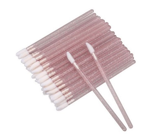 Pincel Aplicador de Batom 50Unid