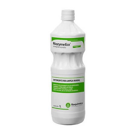Detergente enzimático Riozyme Eco Rioquímica - 1Lt