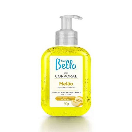 Gel Corporal Melão Deo Depil Bella 250g