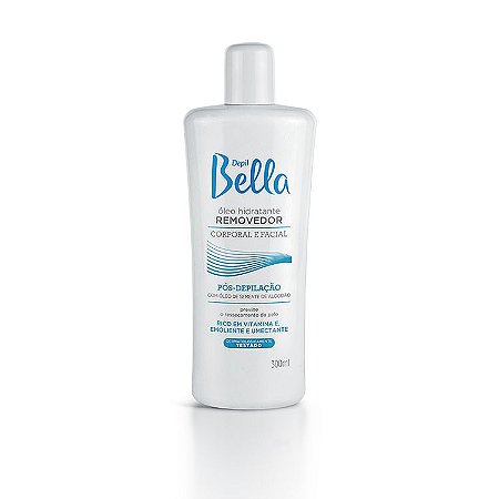 OLEO REMOVEDOR ALGODAO 140ML - Depil Bella