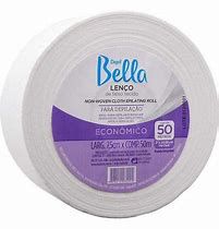 LENCO PARA DEPILAÇÃO FALSO TECIDO DEPIL BELLA ROLO 50MTS
