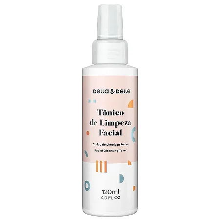 Tônico de Limpeza Facial Della & Delle 120ml