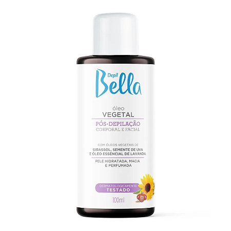 OLEO VEGETAL POS DEPILACAO DEPIL BELLA 100 ML