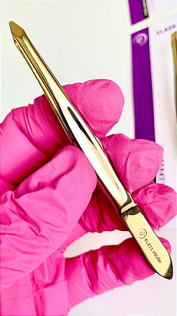 Pinça Ponta Dourada FINA CABEÇA DE COBRA KLASS VOUGH TW195DHG