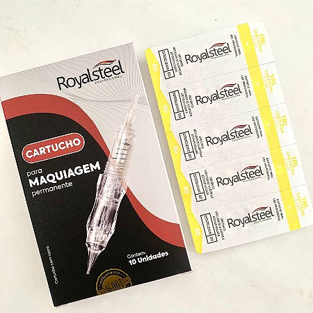 AGULHA ROSCA ROYAL STEEL C/ Anvisa 1 PONTA 0.30mm CÁPSULA UNID