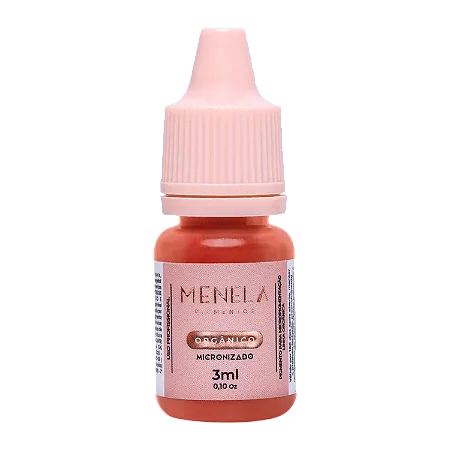 Pigmento Menela LÁBIOS Orgânico - Miss Spice (Laranja) 3 ml