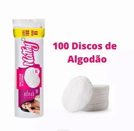 DISCO DE ALGODAO NATHY 100UN