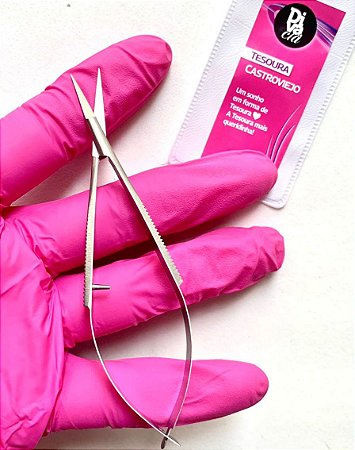 TESOURA ALICATE RETA PARA SOBRANCELHAS CASTROVIEJO - DIVA