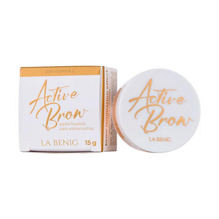 Pasta Fixadora Para Sobrancelhas Active Brow La Benig 15g