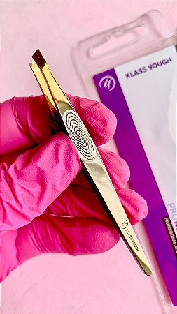 Pinça Prof Chanfrada INOX KLASS VOUGH AFINADA TW048HQH