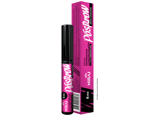 Sérum Regenerador Pós Brow Lamination NIRAJ - 8ml