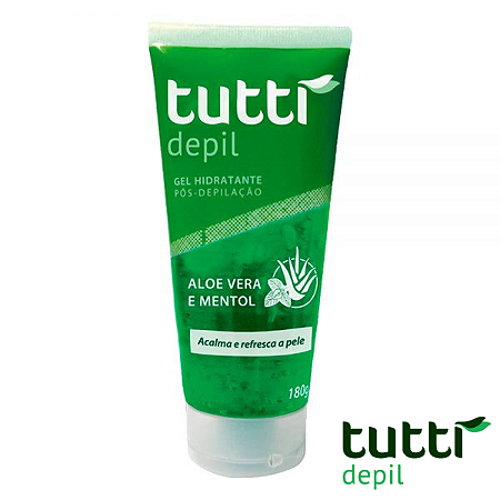 GEL HIDRATANTE - 180ML ALOE VERA E MENTOL TUTTI