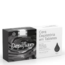 CERA QUENTE DEPILFLAX NEGRA 1KG