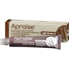 TINTURA DE CILIOS E SOBRANCELHAS - APRAISE (20ML) - CASTANHO CLARO 3.1
