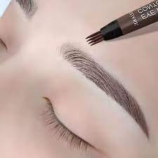 CANETA DELINEADORA PARA SOBRANCELHAS CASTANHO ESCURO LUISANCE