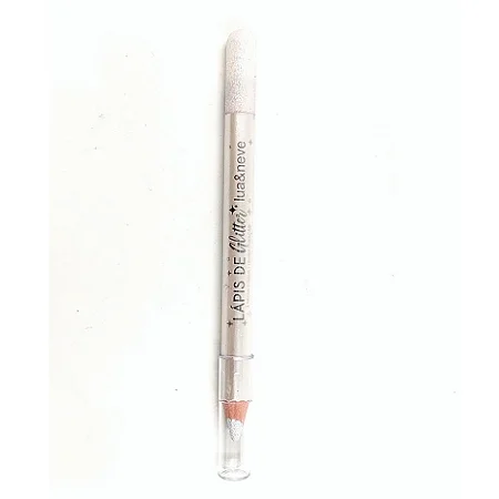 LÁPIS DE GLITTER LUA E NEVE - COR 01 BRANCO