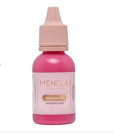 Pigmento Menela LÁBIOS Orgânico - Miss Pink 3 ml