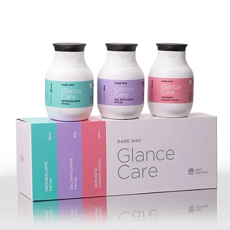 Kit Baby Glance Care (Sabonete, Demaquilante E Esfoliante)