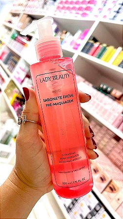 SABONETE FACIAL PRÉ MAKE LADY BEAUTY 200ML