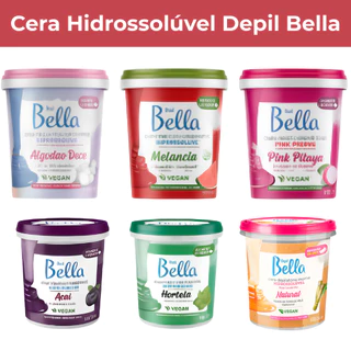 CERA HIDROSSOLUVEL DEPIL BELLA 600G