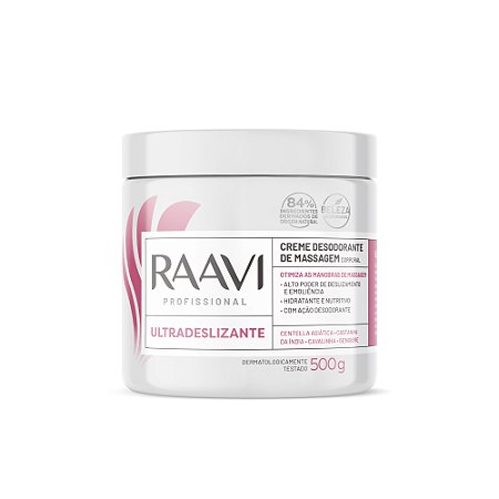 CREME ULTRADESLIZANTE 500G RAAVI