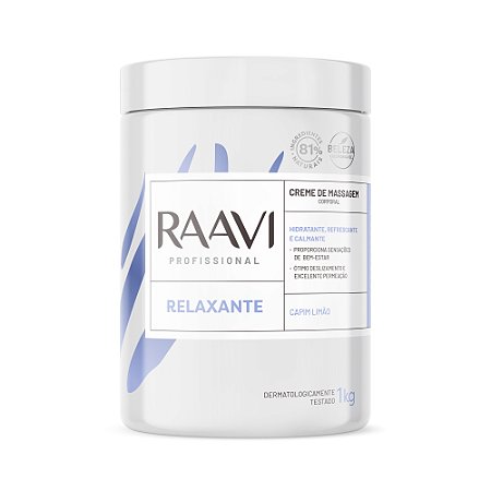 CREME RELAXANTE 1KG RAAVI