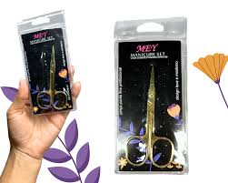 TESOURA PARA SOBRANCELHAS DOURADA MEY