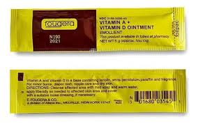 FOUGERA REGENERADOR / RESTAURADOR E CICATRIZANTE com VITAMINA A&D - SACHET 5G