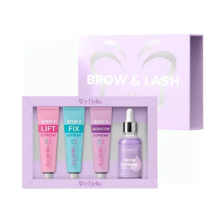 KIT BROW LAMINATION E LASH SUPREME WE BELLA (NOVO)