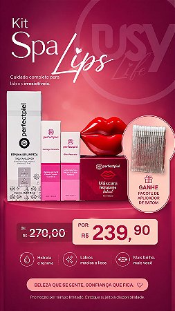 KIT COMPLETO SPA LIPS PERFECTPIEL