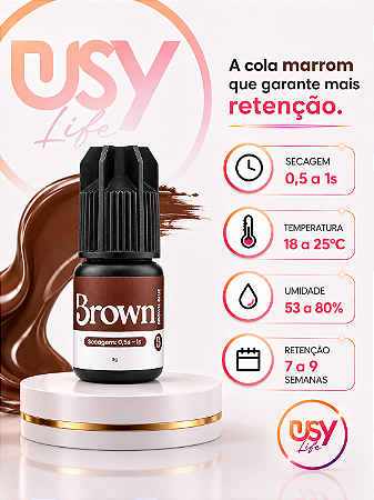 Adesivo / cola para Extensão de Cílios Beautify Bown (3g)