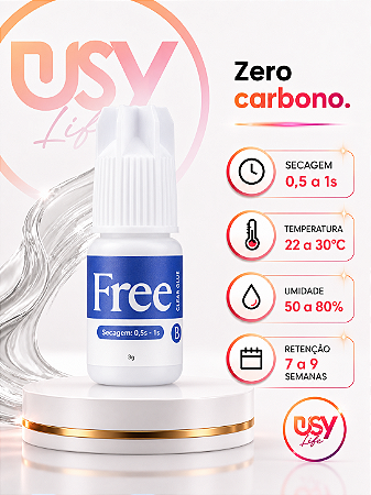 Adesivo / cola para Extensão de Cílios Beautify Free (3g)