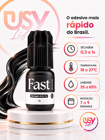Adesivo / cola para Extensão de Cílios Beautify Fast (3g)