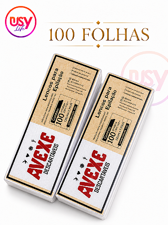 LENCO DE TNT AVEXE 20X7,5 100 FOLHAS