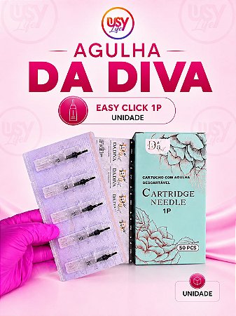 AGULHA EASY CLICK DA DIVA 1P 0.30 - Com Anvisa