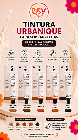 Tintura para Sobrancelhas Urbanique 20ml