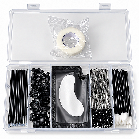 Kit Acessórios para extensão de cílios com Organizador