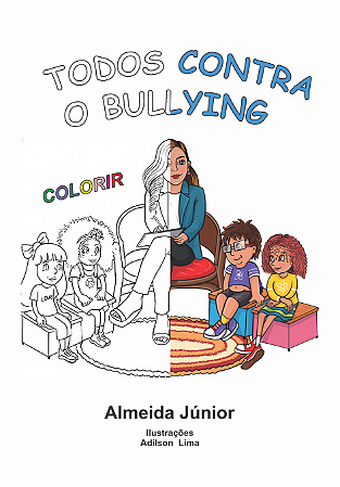 TODOS CONTRA O BULLYING (COLORIR)