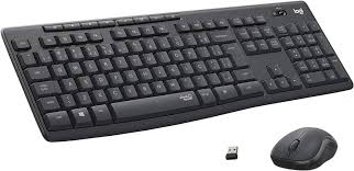 KIT TECLADO E MOUSE SEM FIO LOGITECH MK295 SILENT