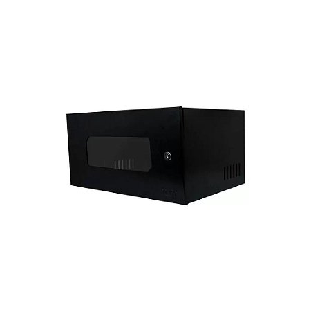 RACK PADRAO 19 5U X 350 PRETO VISOR DE ACRILICO 475 GFORCE
