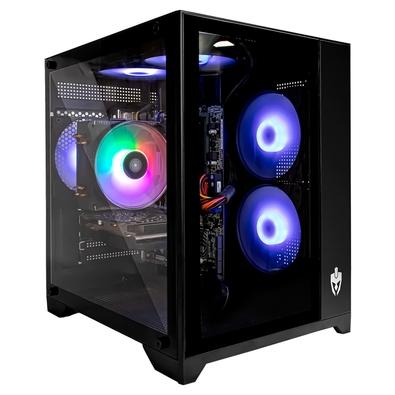 GABINETE GAMER EG818 / ACQUA (5 COOLER INCLUSO) EVOLUT