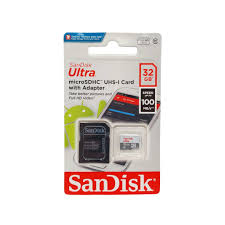 CARTAO DE MEMORIA SANDISK ULTRA 32GB SPEED100MB