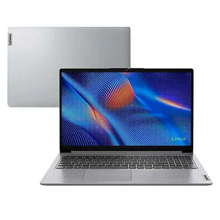 NOTEBOOK LENOVO IDEAPAD 1 15AMN7 8GB 256GB PRATA