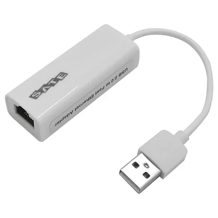 ADAPTADOR ETHERNET USB LAN SATE AHUB42 USB 2.0