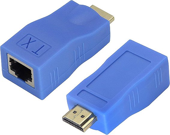 ADAPTADOR EXTENSOR HDMI 3D HDTV EXTENSOR CAT5/6