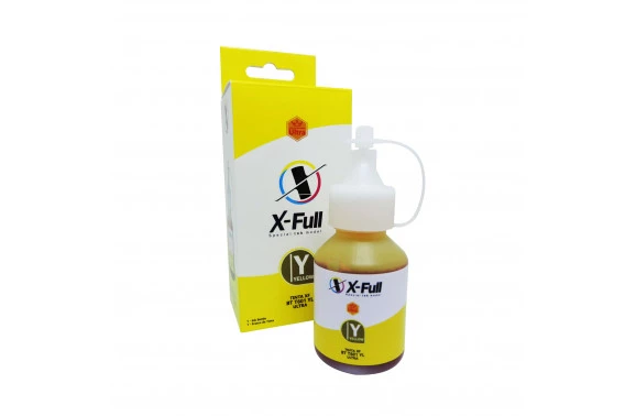 REFIL DE TINTA COMP. BROTHER 5001 T601 D60 YELLOW 50ML XFULL