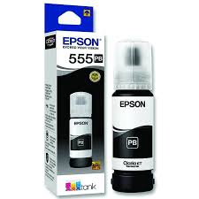 REFIL DE TINTA EPSON PRETO ORIGINAL T555120-AL