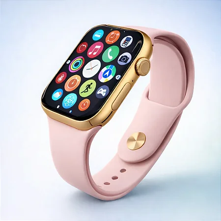 SMART WATCH  S10 MICROWEAR CHATGPT CAPINHA 5129 DOURADO