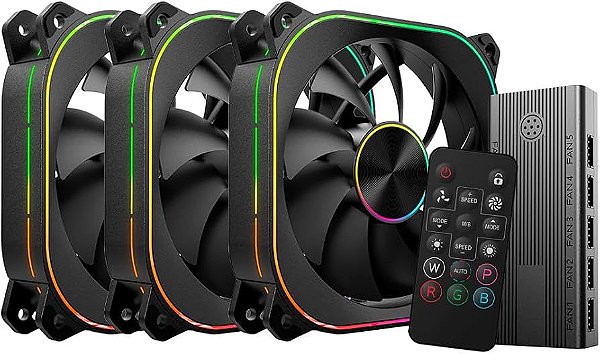 COOLER KIT FAN AERION VEIL S FAN100 PRETO